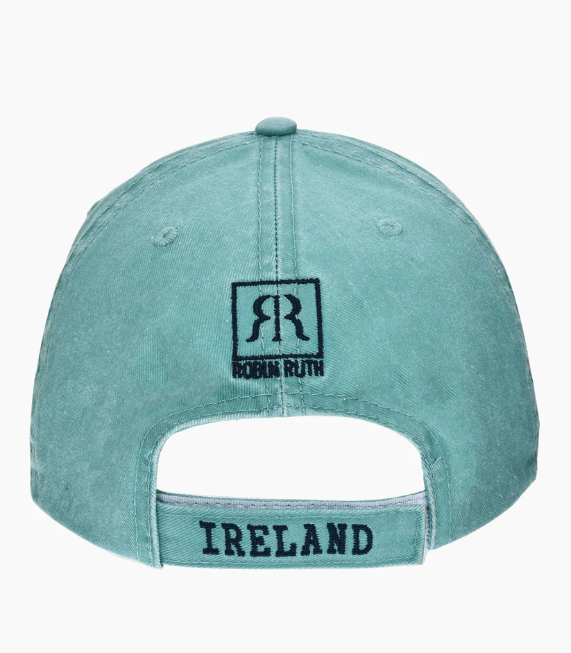 Dublin Rugby Caps Dublin baseball cap,Light Blue, with Dublin embroidered in Navy, Robin