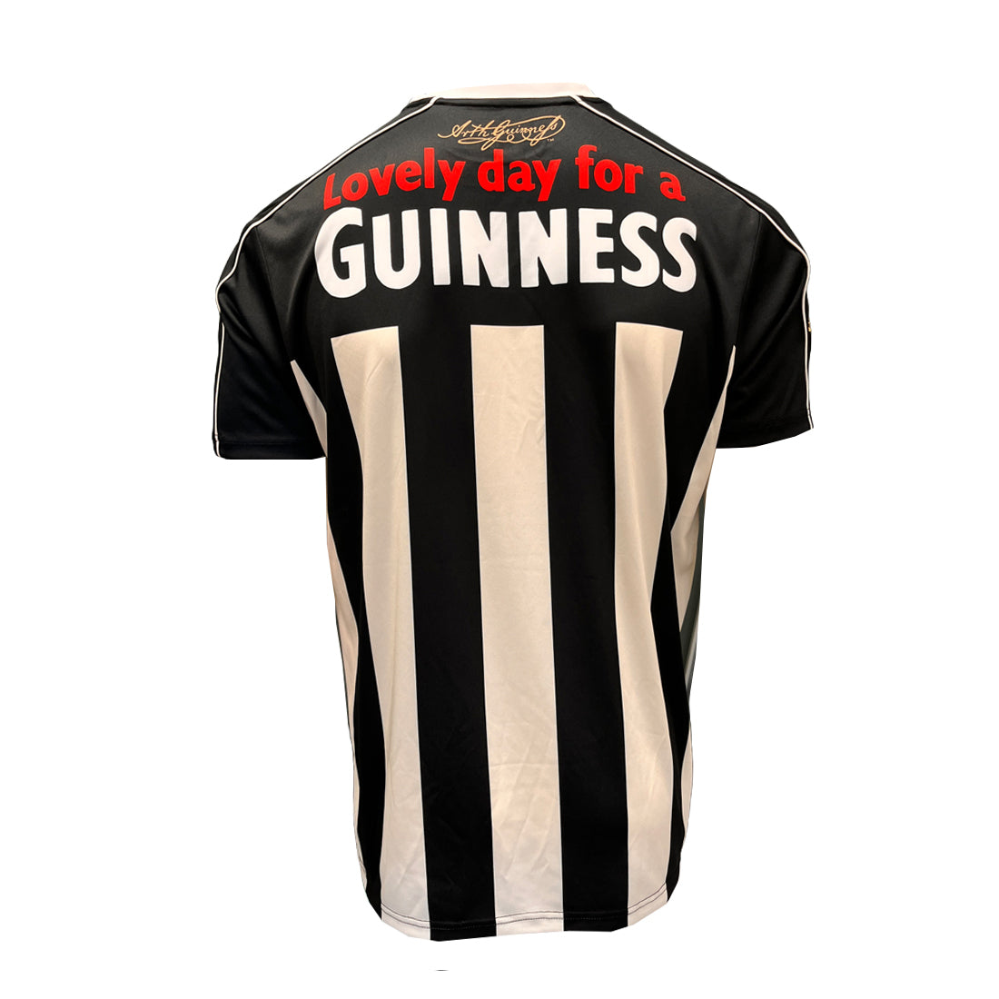 Guinness Christmas striped jersey back – Lovely Day for a Guinness