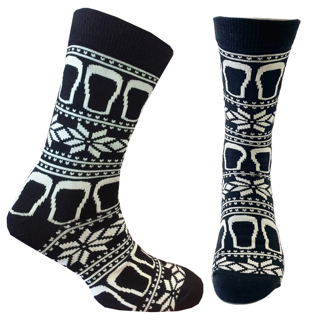 guinness-pint-fair-isle-socks