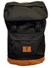 Guinness Backpack Black with Brown Suede Base