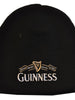 Guinness Beanie Hat With White Guinness Trademark Logo Black Colour